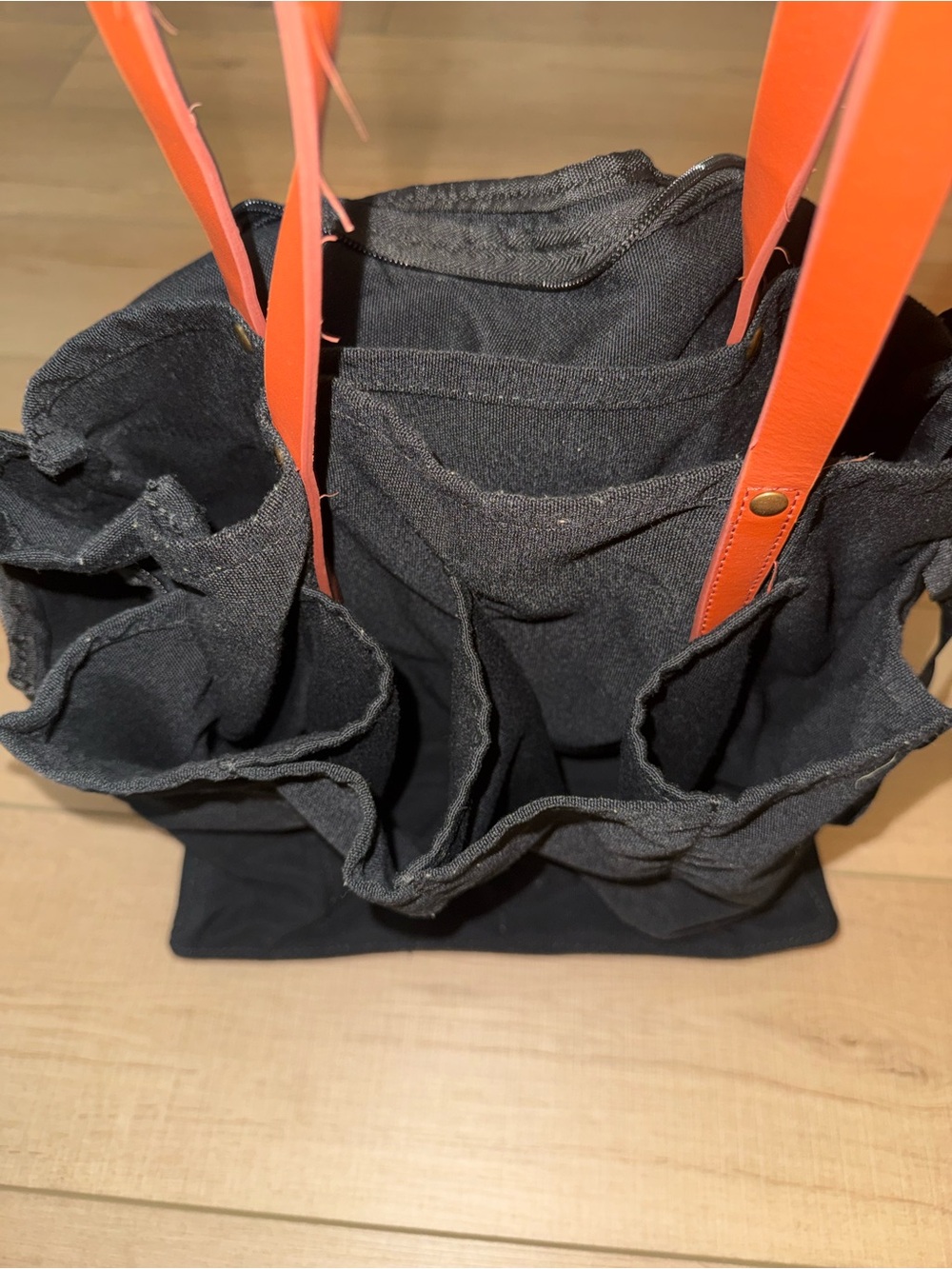 caraa Market Tote in Black - Picture 6 of 13